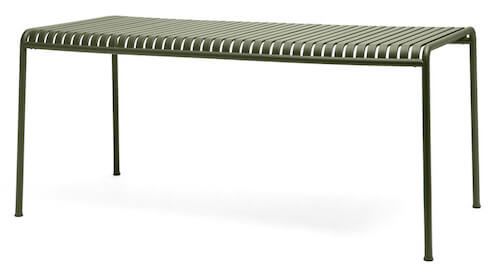 Hay Palissade havebord large i anthracite