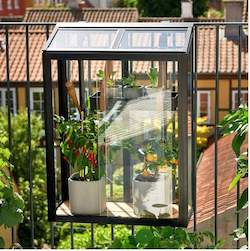 Juliana Urban Balcony mini drivhus med 4 mm hærdet glas